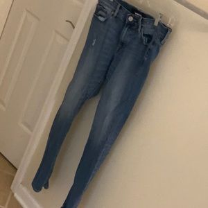 Express jeans 8R, full length.